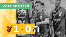 Copa do Brasil: Athletico-PR 1 - 0 Santos (2021)