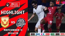 Thai League 1: Sukhothai FC 3 - 1 Rayong FC (2024-2025)