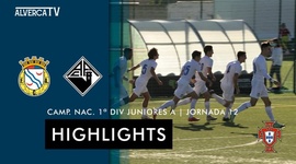 Juniores A S19 I Divisão: Alverca 3 - 1 Académica (2021-2022)