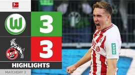 Bundesliga: VfL Wolfsburg 3 - 3 FC Koln (2025-2026)