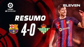 La Liga: Barcelona 4 - 0 Bétis (2022-2023)