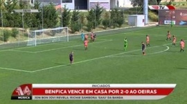 Juniores C S15: Benfica 2 - 0 Oeiras (2014-2015)