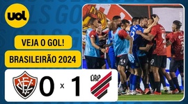 Brasileirão: Vitória 0 - 1 Athletico-PR (2024)