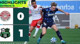 Serie B: FC Südtirol 0 - 1 Sassuolo (2024-2025)