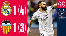 Supercopa: Real Madrid 4 - 3 g.p Valência (2022)