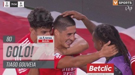 Liga Portugal Betclic: Benfica vs Casa Pia, Golo 2-0 Tiago Gouveia (2024-2025)
