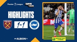 Premier League: West Ham 1 - 1 Brighton (2021-2022)