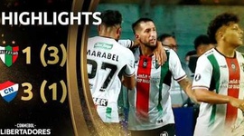 Copa Libertadores: Palestino 3 - 1 g.p Nacional Asunción (2024)