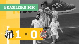 Brasileirão: Santos 1 - 0 Corinthians (2020)