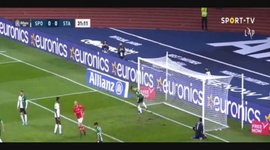 Allianz Cup: Sporting (0-1) Santa Clara, Golo Lincoln, 32m (2021-2022)