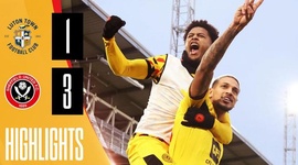 Premier League: Luton Town 1 - 3 Sheffield Utd (2023-2024)