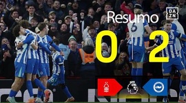 Premier League: Nottingham Forest 0 - 2 Brighton (2025-2026)