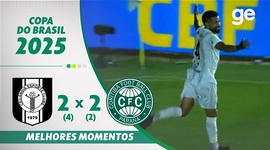 Copa do Brasil: Ceilândia 4 - 2 g.p Coritiba (2025)