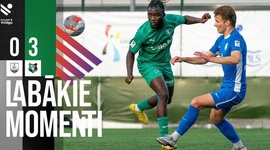 Virsliga: BFC Daugavpils 0 - 3 FK Auda (2024)