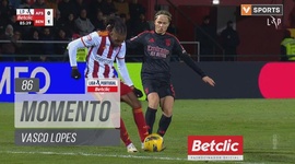 Liga Portugal Betclic: AVS SAD vs Benfica, Jogada Vasco Lopes, 86' (2024-2025)