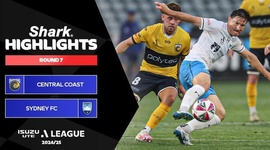 A-League: Coast Mariners 2 - 1 Sydney FC (2024-2025)
