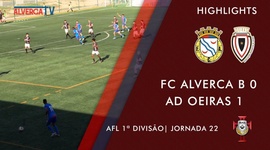 I Divisão AF Lisboa: Alverca 0 - 1 Oeiras (2022-2023)