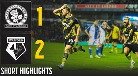 Championship: Blackburn 1 - 2 Watford (2023-2024)