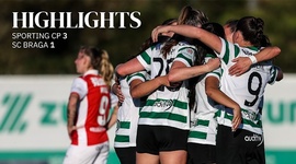 Liga de Futebol Feminino BPI: Sporting 3 - 1 Sp. Braga (2025-2026)