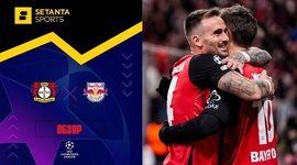 Liga Campeões: Leverkusen 5 - 0 RB Salzburg (2024-2025)