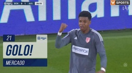 Allianz Cup: Benfica vs AVS SAD, Golo 0-1 Mercado (2023-2024)