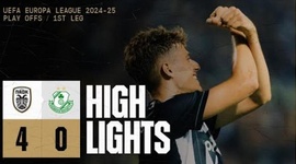Liga Europa: PAOK 4 - 0 Shamrock (2024-2025)