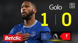 Premier League: Everton vs Liverpool, Golo 1-0 Beto (2024-2025)