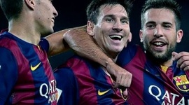 Liga BBVA: Barcelona 3 - 0 Elche (2014-2015)