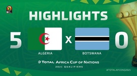 Qualificação CAN: Argélia 5 - 0 Botswana (2021)