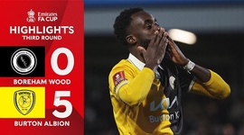 FA Cup: Boreham Wood 0 - 5 Burton Albion (2025-2026)