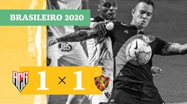 Brasileirão: Atlético-GO 1 - 1 Sport (2020)
