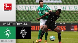 Bundesliga: Werder Bremen 2 - 4 Mönchengladbach (2020-2021)