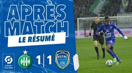 Ligue 1: Saint-Étienne 1 - 1 Troyes (2021-2022)