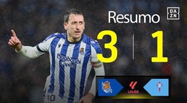 La Liga: Real Sociedad 3 - 1 Celta de Vigo (2025-2026)
