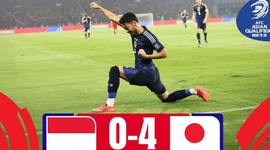 Qualificação Mundial Ásia: Indonésia 0 - 4 Japão (2026)