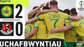 Liga Conferência Europa: Caernarfon Town 2 - 0 Crusaders FC (2024-2025)