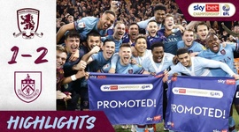 Championship: Middlesbrough 1 - 2 Burnley (2022-2023)