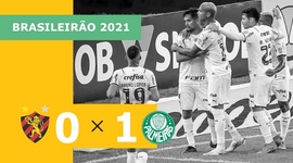 Brasileirão: Sport 0 - 1 Palmeiras (2021)