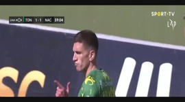 Liga NOS: Tondela (2-1) Nacional, Golo Ricardo Alves (VAR), 60m (2020-2021)