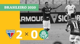 Brasileirão: Fortaleza 2 - 0 Palmeiras (2020)