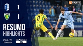 Liga Portugal 2 Meu Super: Vizela 1 - 1 Tondela (2024-2025)