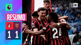 Premier League: AFC Bournemouth 1 - 1 West Ham (2023-2024)