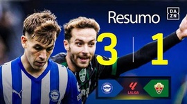 La Liga: Alavés 3 - 1 Elche (2025-2026)