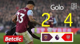 Premier League: West Ham vs Arsenal, Golo 2-4 Emerson Palmieri (2024-2025)