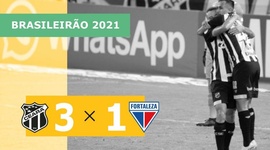 Brasileirão: Ceará 3 - 1 Fortaleza (2021)