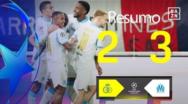 Liga Campeões: Union St. Gilloise 2 - 3 Marseille (2025-2026)