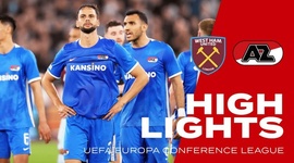 Liga Conferência Europa: West Ham 2 - 1 AZ (2022-2023)