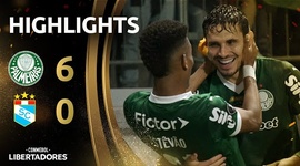 Copa Libertadores: Palmeiras 6 - 0 Sporting Cristal (2025)