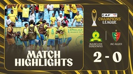 CAF Champions League: Mamelodi Sundowns 2 - 0 MC Alger (2025-2026)