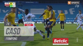 Liga Portugal Betclic: Estoril vs Moreirense, Caso Frimpong, 74' (2024-2025)